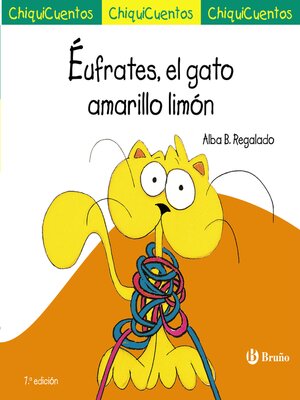 cover image of Éufrates, el gato amarillo limón